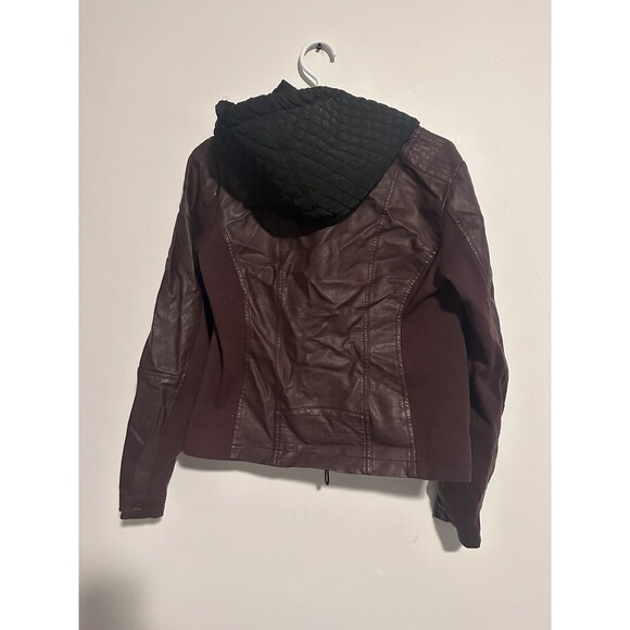 Sebby Collection Faux Leather Jacket M - Picture 2 of 3